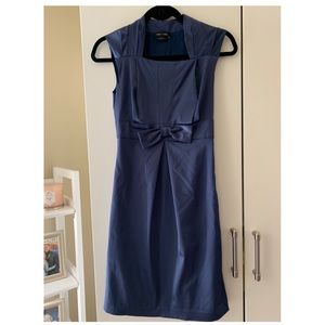 Max and Cleo blue satin dress